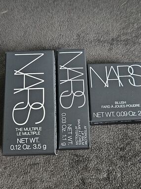 NARS Lipstick Trio in 'Orgasm' Shades with Black Packaging